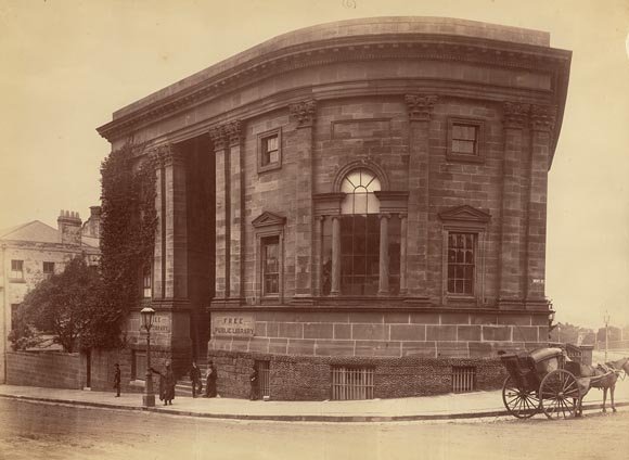Free Public Library, corner of Bent and Macquarie Sts, Sydney, 1877 - New South Wales Government Printing Office, Sydney city centre
