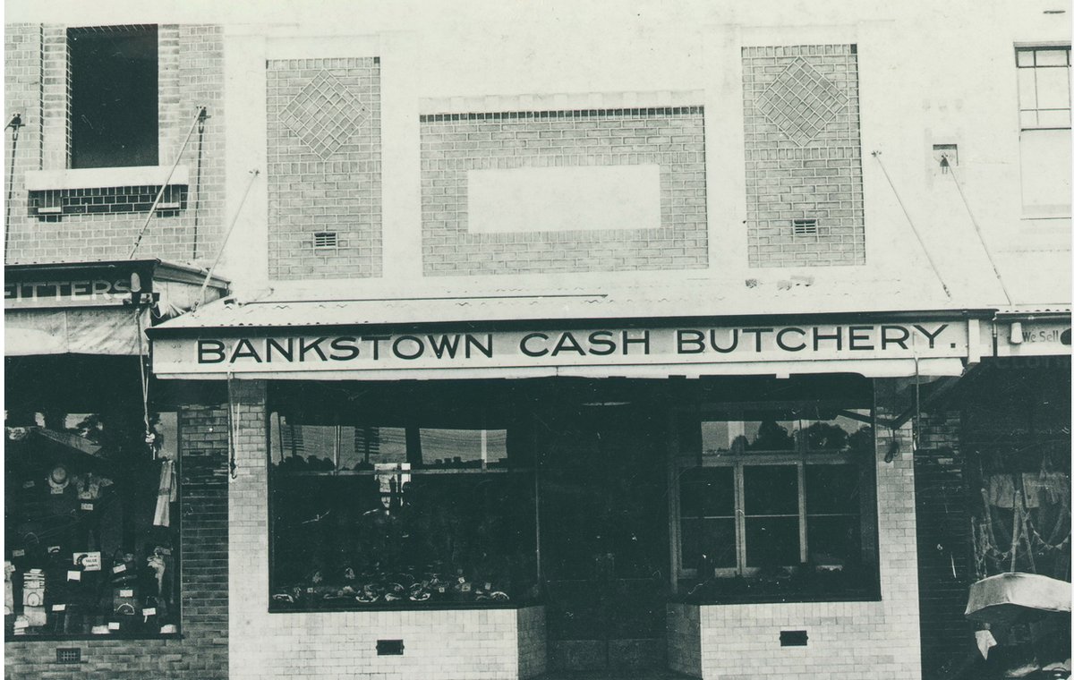 Bankstown Cash Butchery, 1912