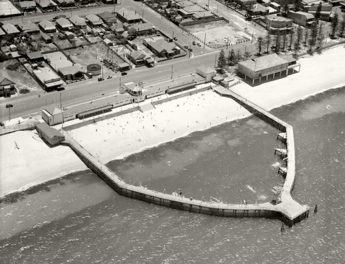Rockdale Baths - 12 December 1936, Brighton-Le-Sands