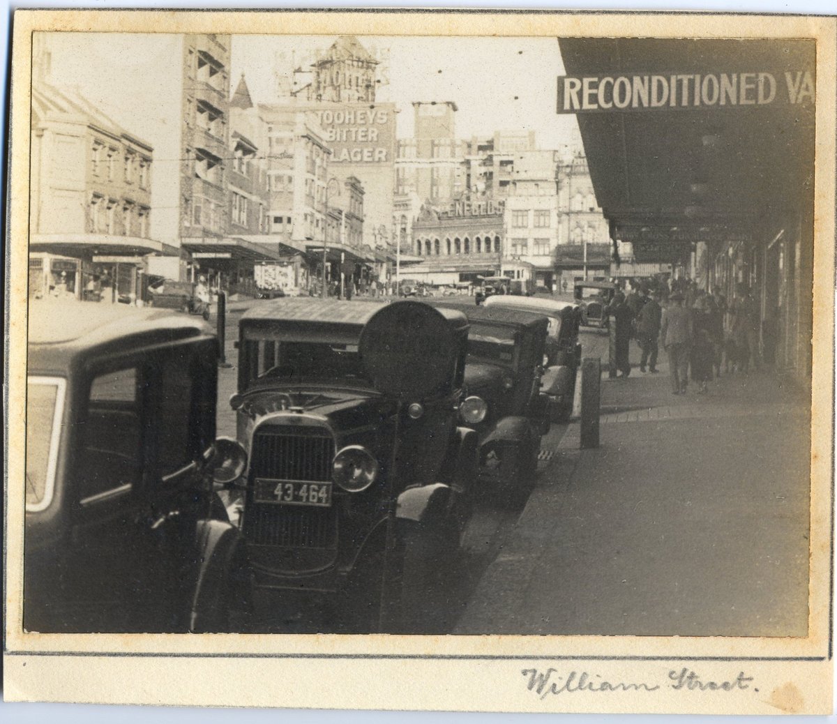 'William Street' RAHS-Osborne Collection, Sydney city centre (1930)
