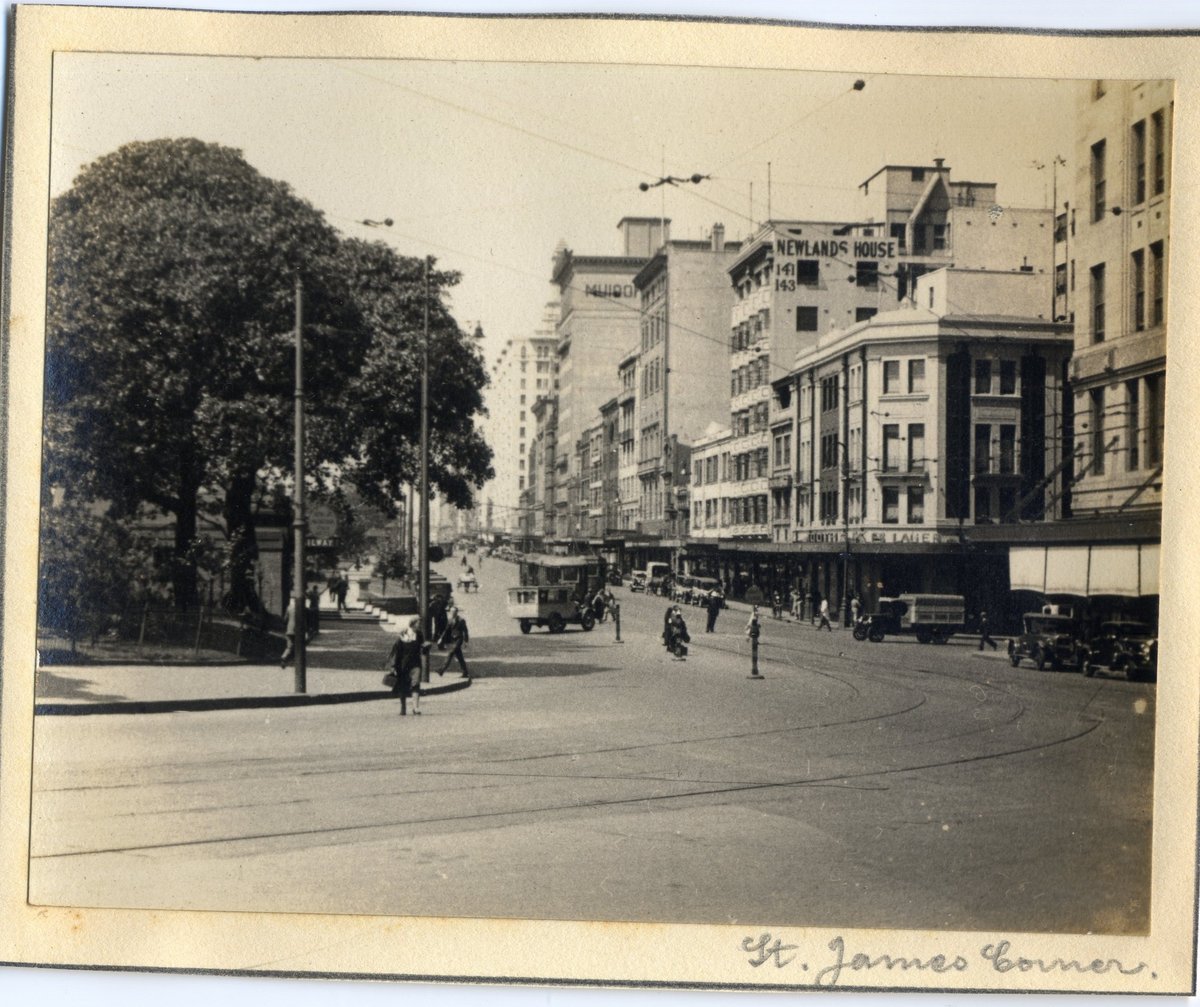 'St James Corner' RAHS-Osborne Collection, Sydney (1930)