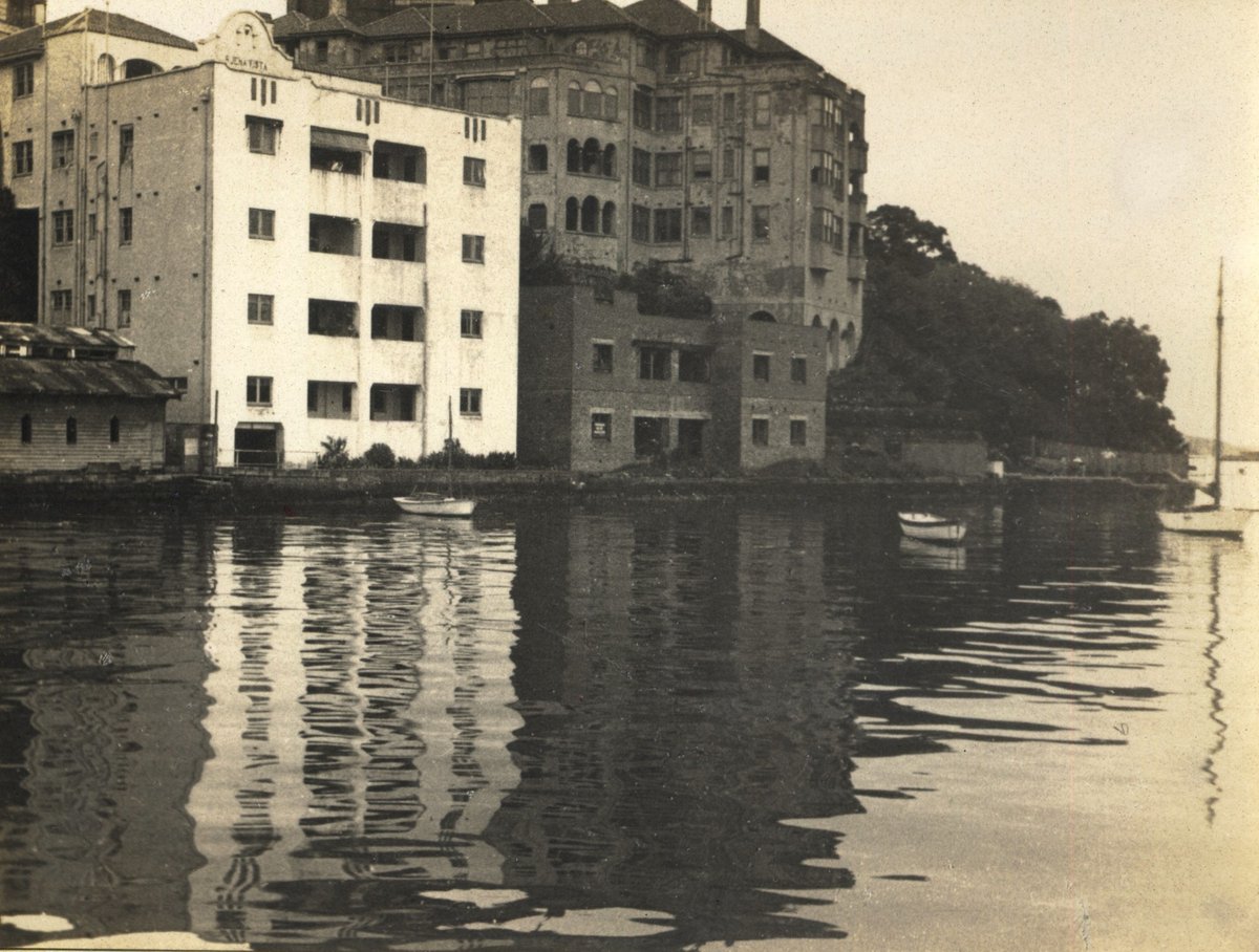 'Flats Near the Water' RAHS-Osborne Collection, Sydney (1930)