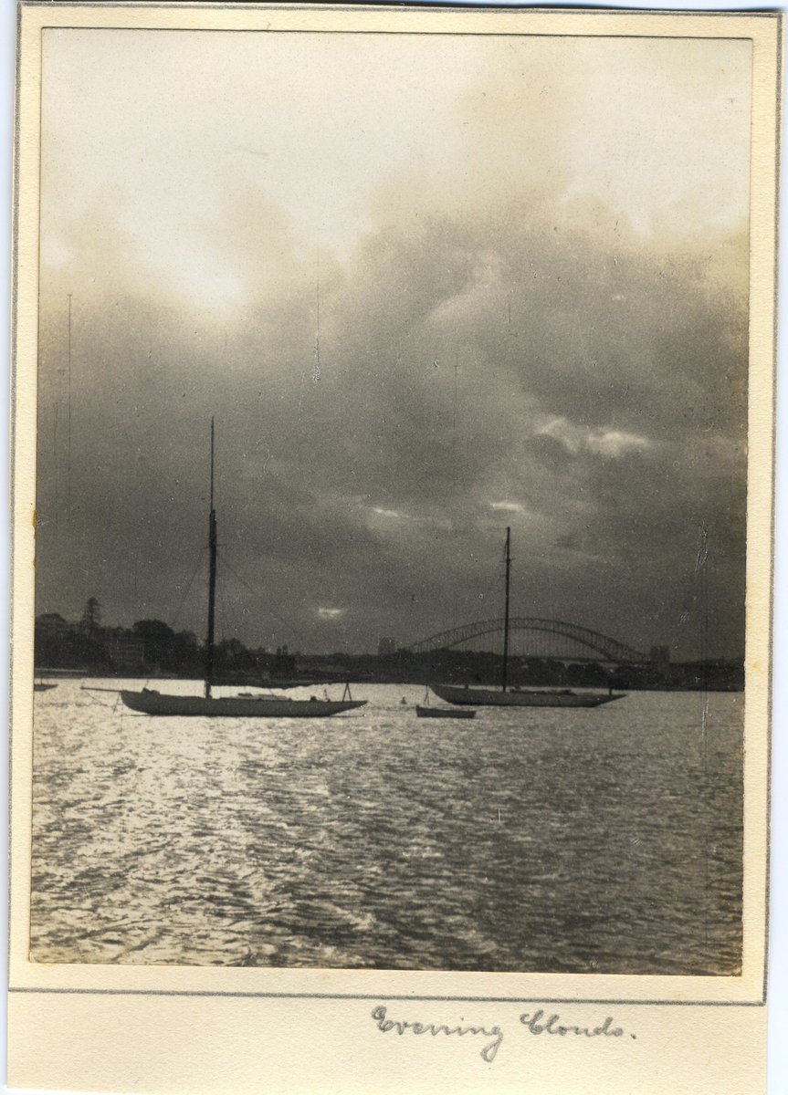 'Evening Clouds' RAHS-Osborne Collection, Sydney (1930)