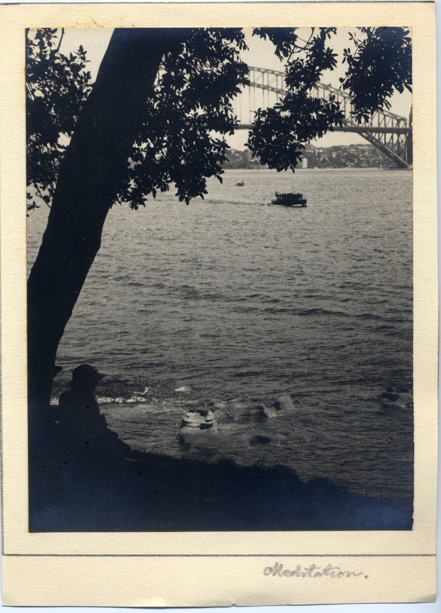 'Meditation' - RAHS-Osborne Collection c. 1930s, Sydney
