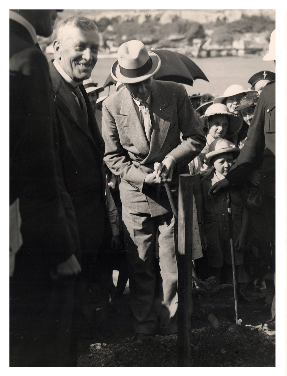 Sesquicentenary Celebrations - Tree Planting Ceremony at Camp Cove, Sydney Harbour (1938)