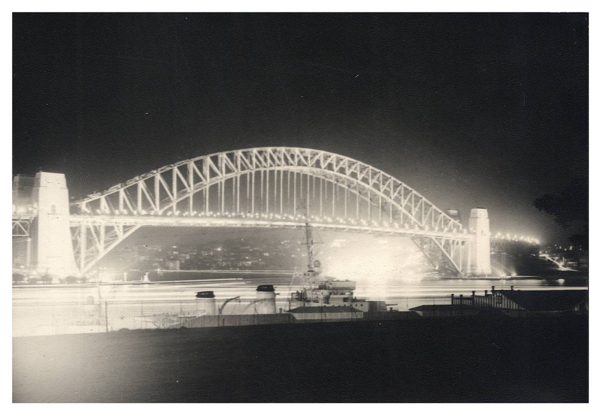 Sydney Harbour Bridge - 1938