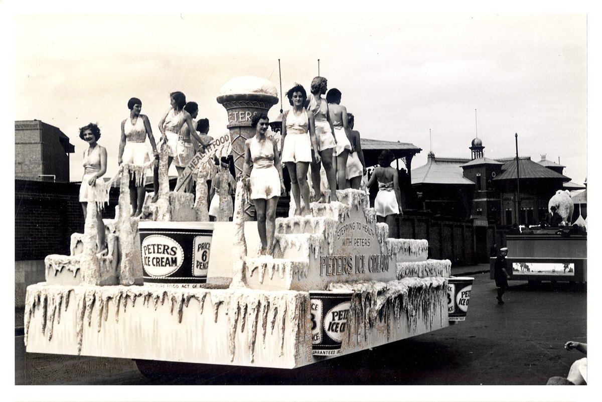 Peters Ice Cream Float- “Australia's March to Nationhood” Australian Sesqui Celebration, Moore Park (1938)