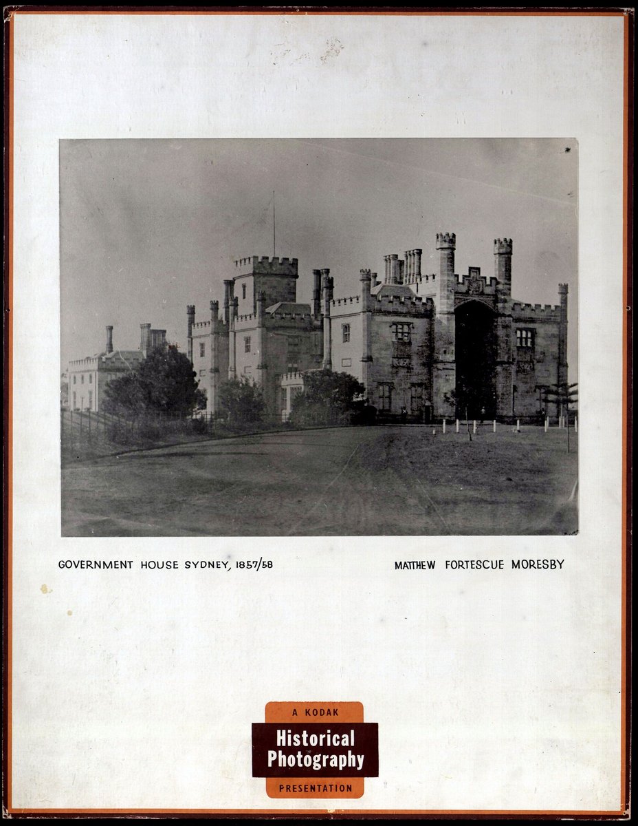 Government House Sydney (1857-1858) Matthew Fortescue Moresby, Sydney city centre
