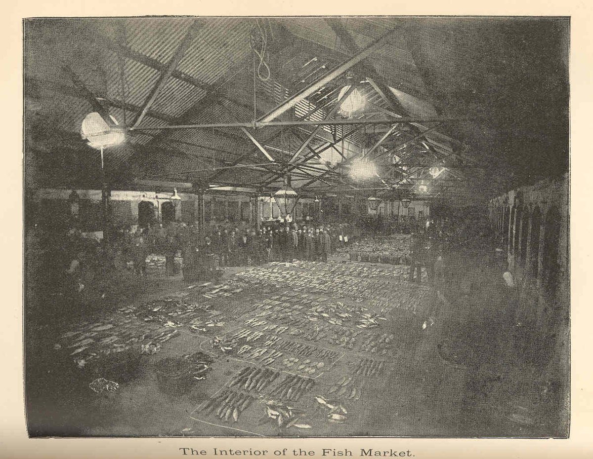FMIB 36617 Interior of the Fish Market, Woolloomooloo (1893)