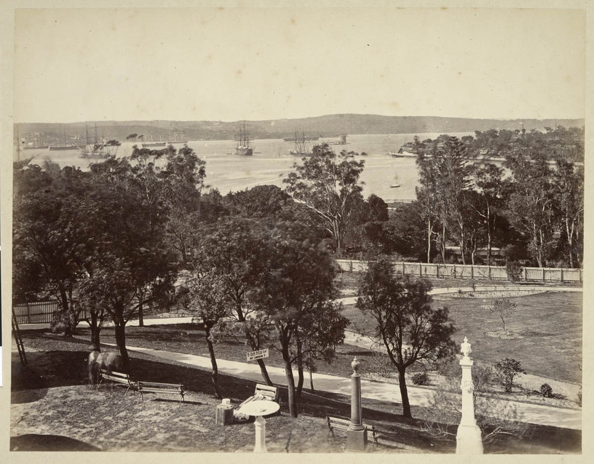 Garden Palace, 1879, by Tronier Artist Photographer, Sydney city centre