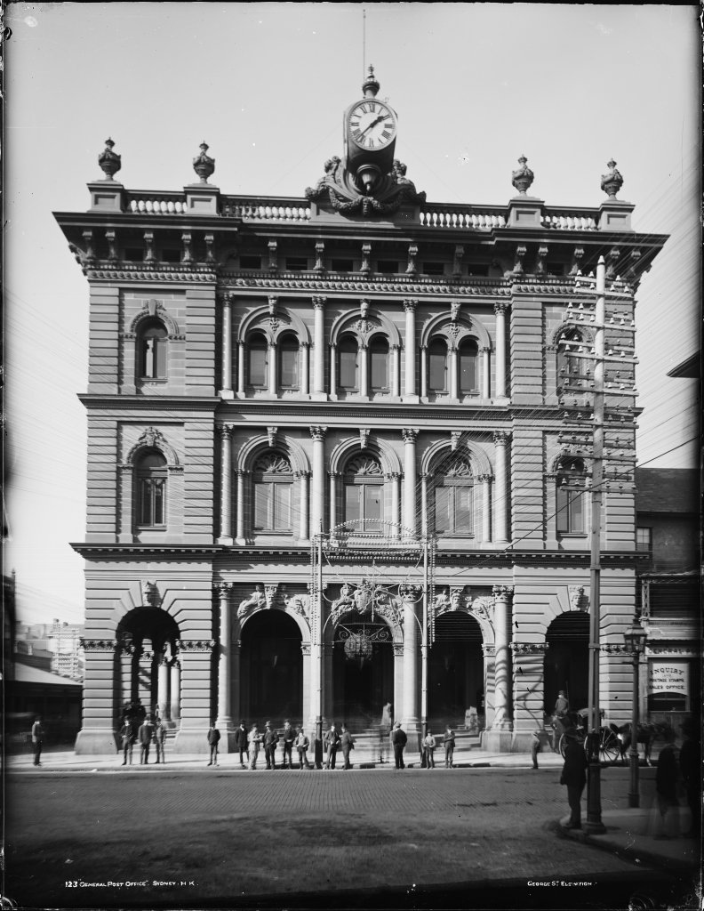 General Post Office, Sydney from The Powerhouse Museum Collection, Sydney city centre (c. 1900)