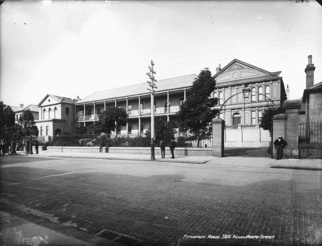 NSW Parliament House from The Powerhouse Museum Collection, Sydney city centre (c. 1900)