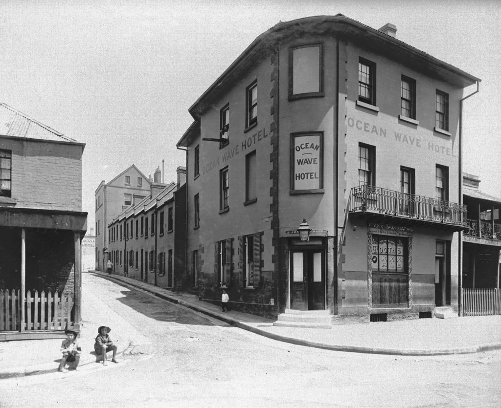 Ocean Wave Hotel from The Powerhouse Museum Collection, Sydney (c. 1900)