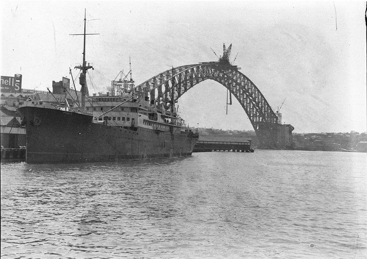 Hood 02215r, Circular Quay (1930)