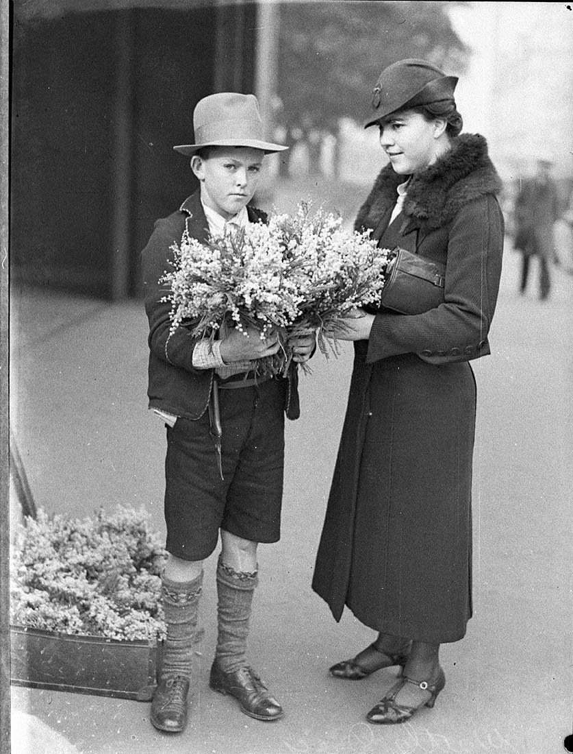 Wattle Day, Sydney, 5-8-1935