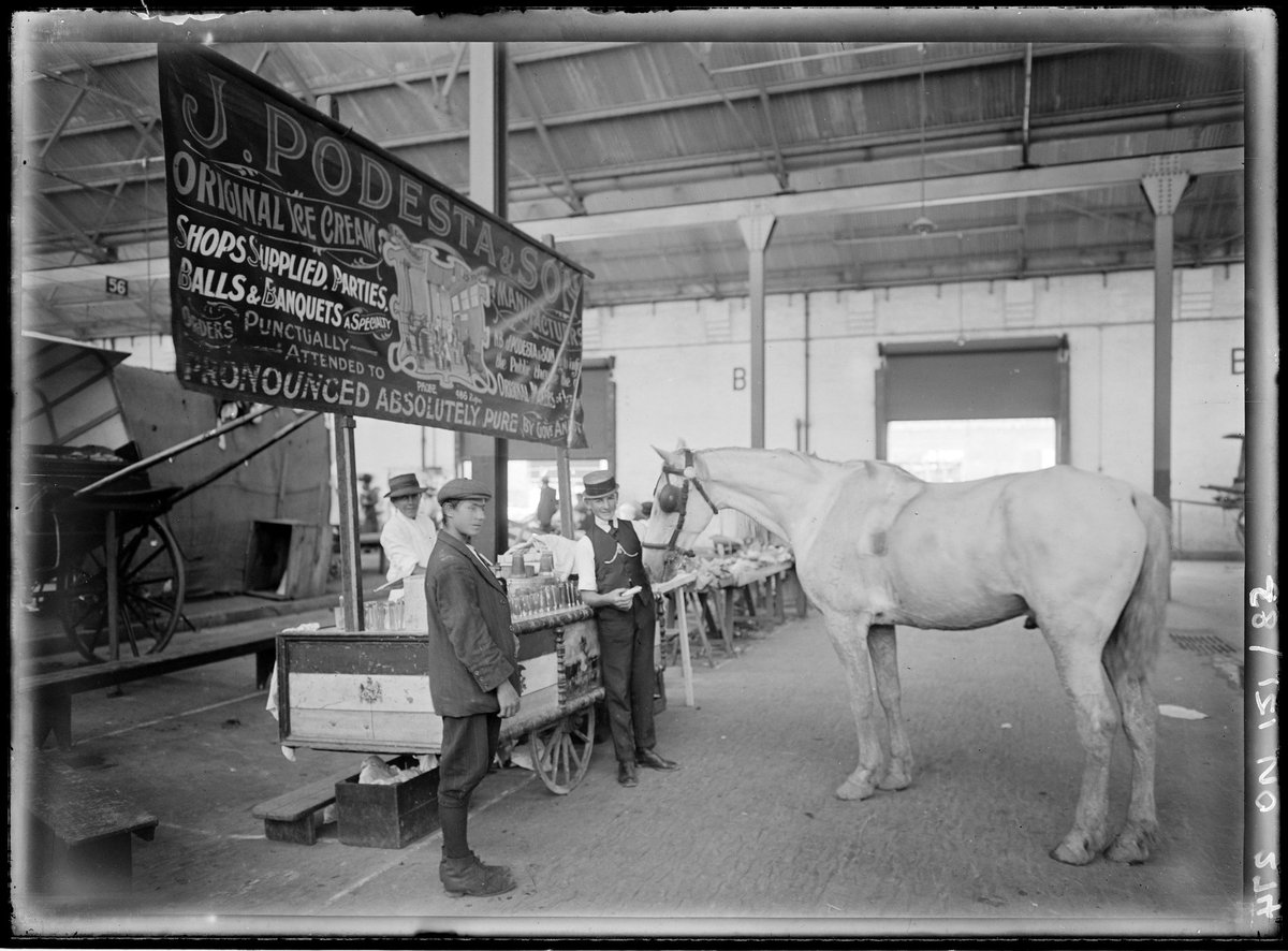 Sydney markets, by Rex Hazlewood, c. 1911-1916 (c. 1910)