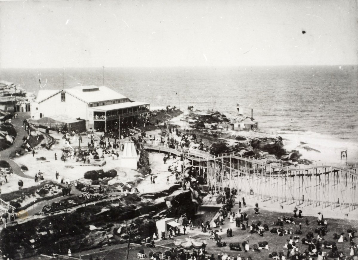 "Wonderland City" circa 1900. Bondi pleasure park, from Ted Hood collection (photographer unknown), Tamarama