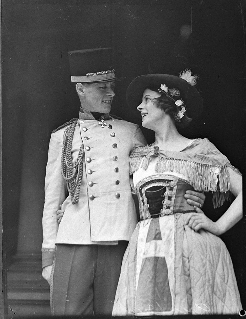 Pageant of Nations, Town Hall. February 1938, by Sam Hood, Sydney city centre