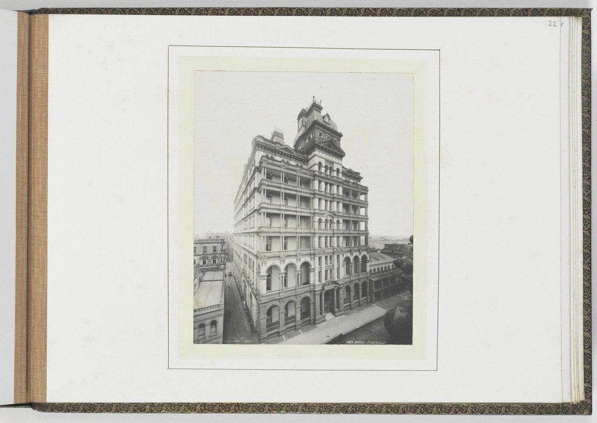 Hotel Australia, Sydney, 1903 - photographer Kerry & Co, Sydney city centre