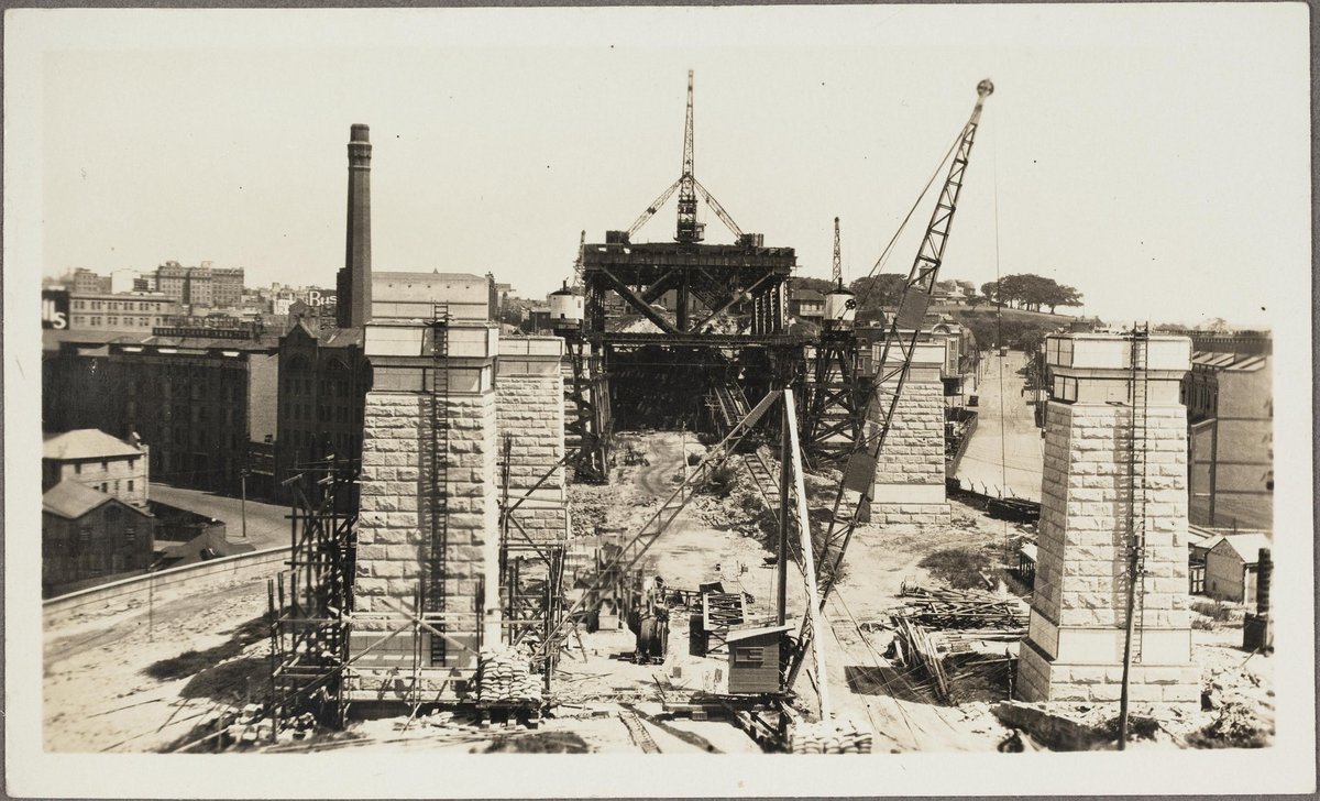 Stanley, S.B. Purves - photographs of the quarry at Moruya used for construction of the Sydney Harbour Bridge, 1925-1927 (1925–27)