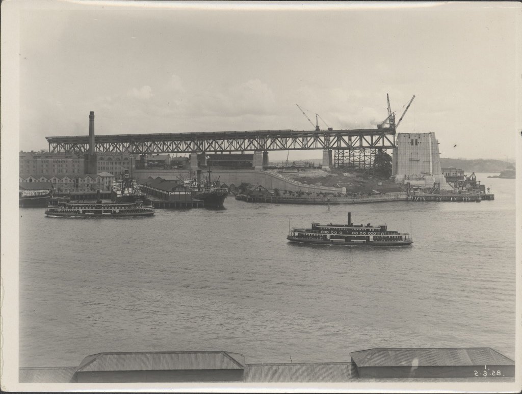 Photographic print, 1927, Sydney Harbour