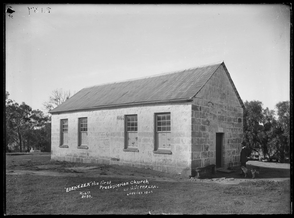 "Ebenezer", The First Presbyterian Church in Australia, Erected 1809, 1900