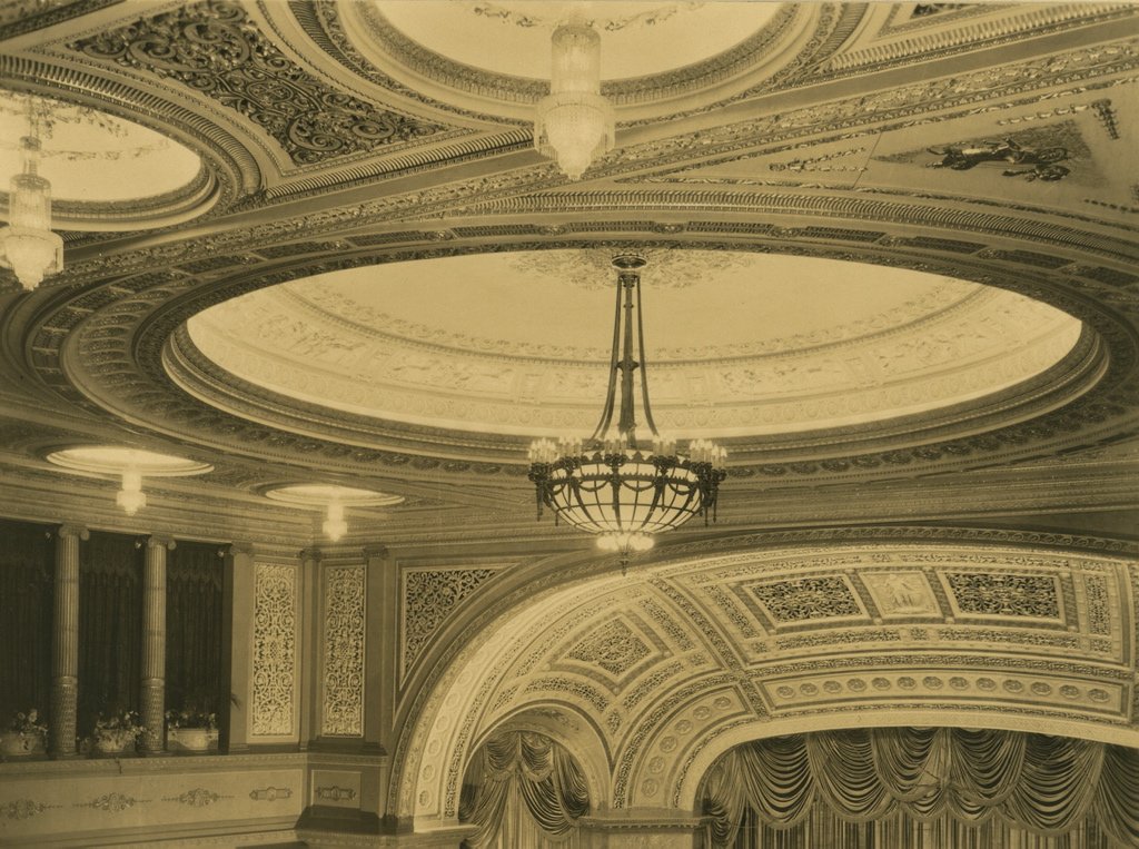 Main auditorium ceiling of Regent Theatre, Melbourne, 1929, Sydney city centre