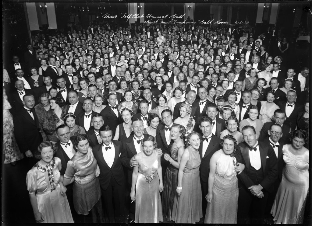 "Shaco" Golf Club Annual Ball, Sydney (1930)