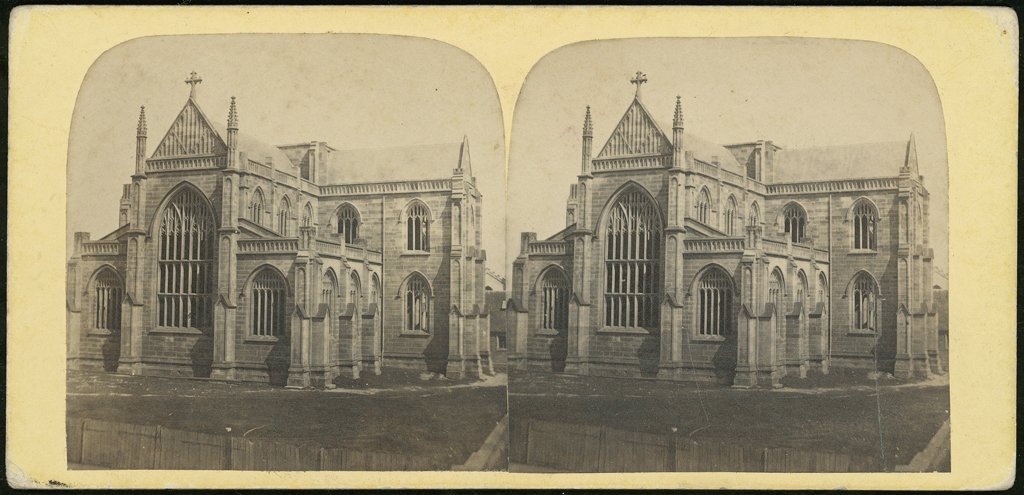 St Andrews Cathedral, George Street, Sydney, 1860 - 1863, Sydney city centre (1860–63)
