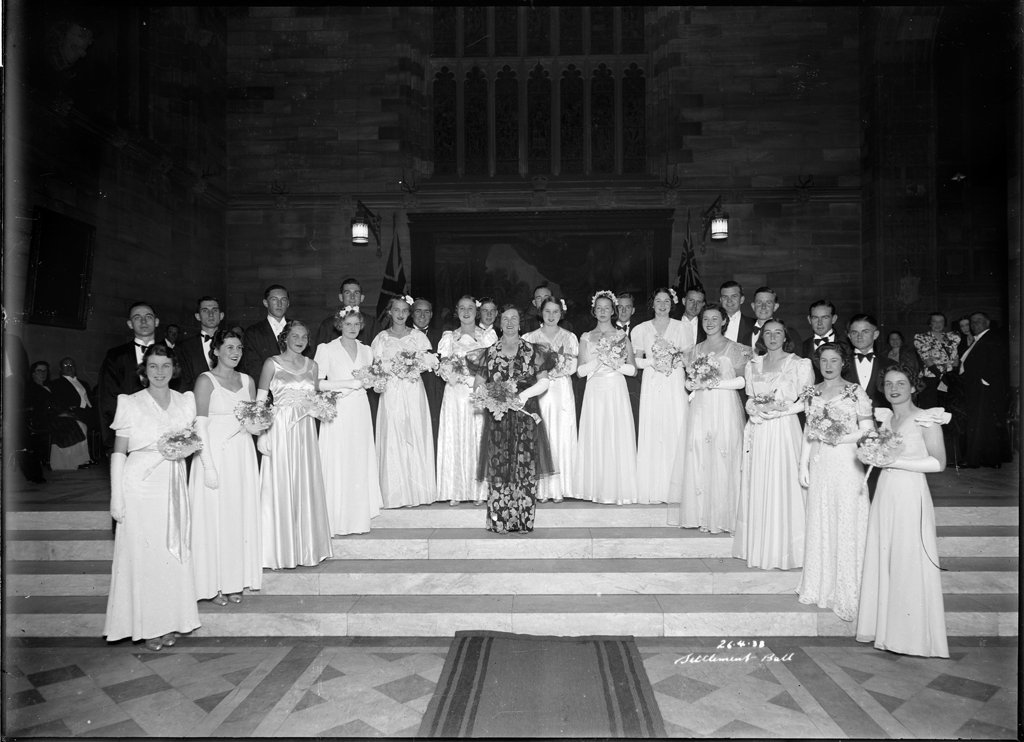 Settlement Ball at the Great Hall, University of Sydney, Camperdown (1900)
