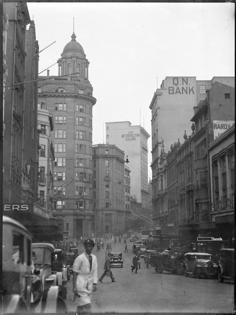 Hunter Street, Sydney, Sydney city centre (1934)
