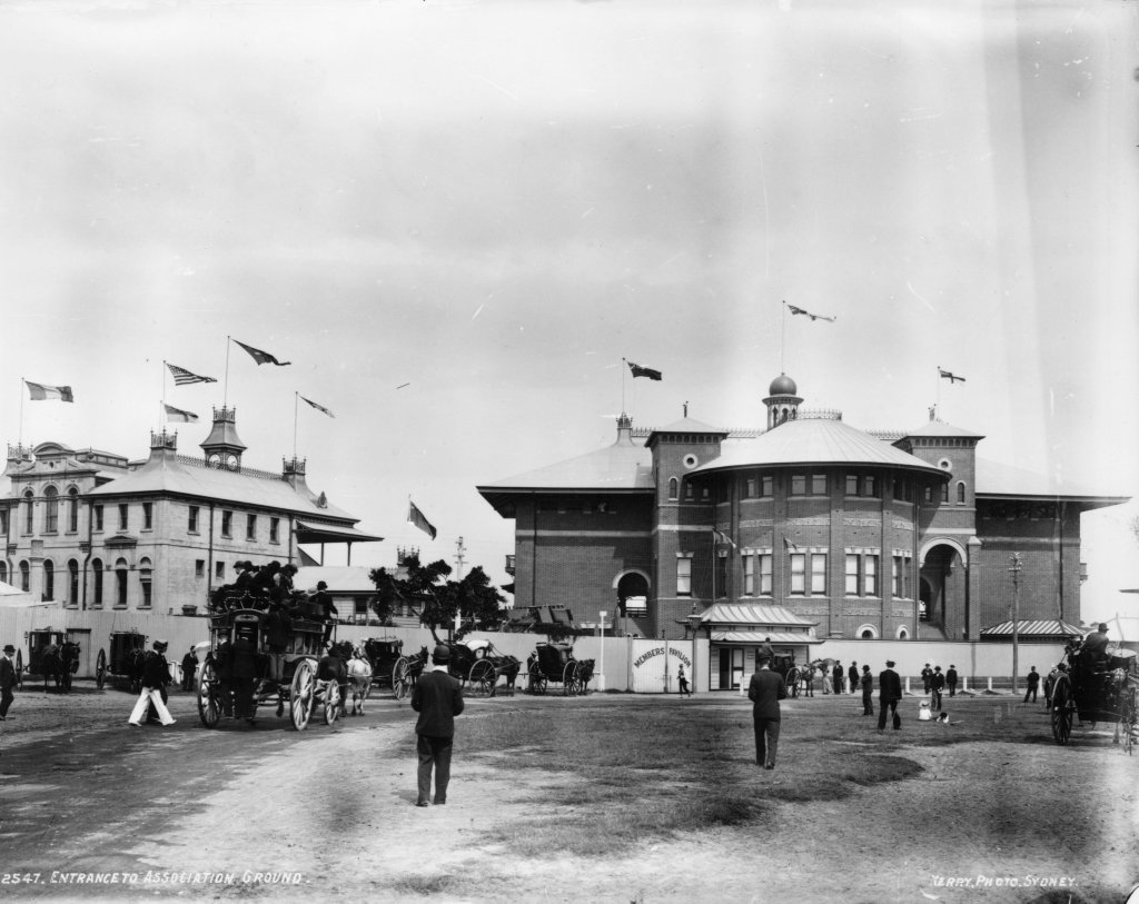 Entrance to Association Ground (now Sydney Cricket Ground), Moore Park (1900)