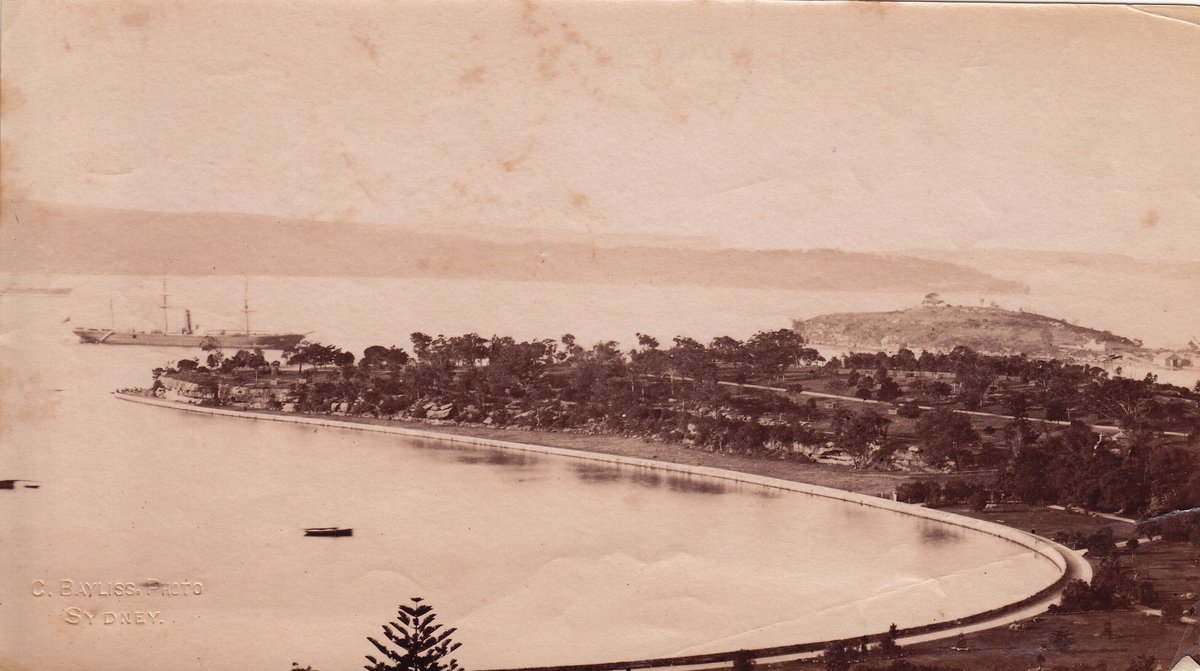 Sydney Botanic Garden - c.1882, Sydney city centre (c. 1882)