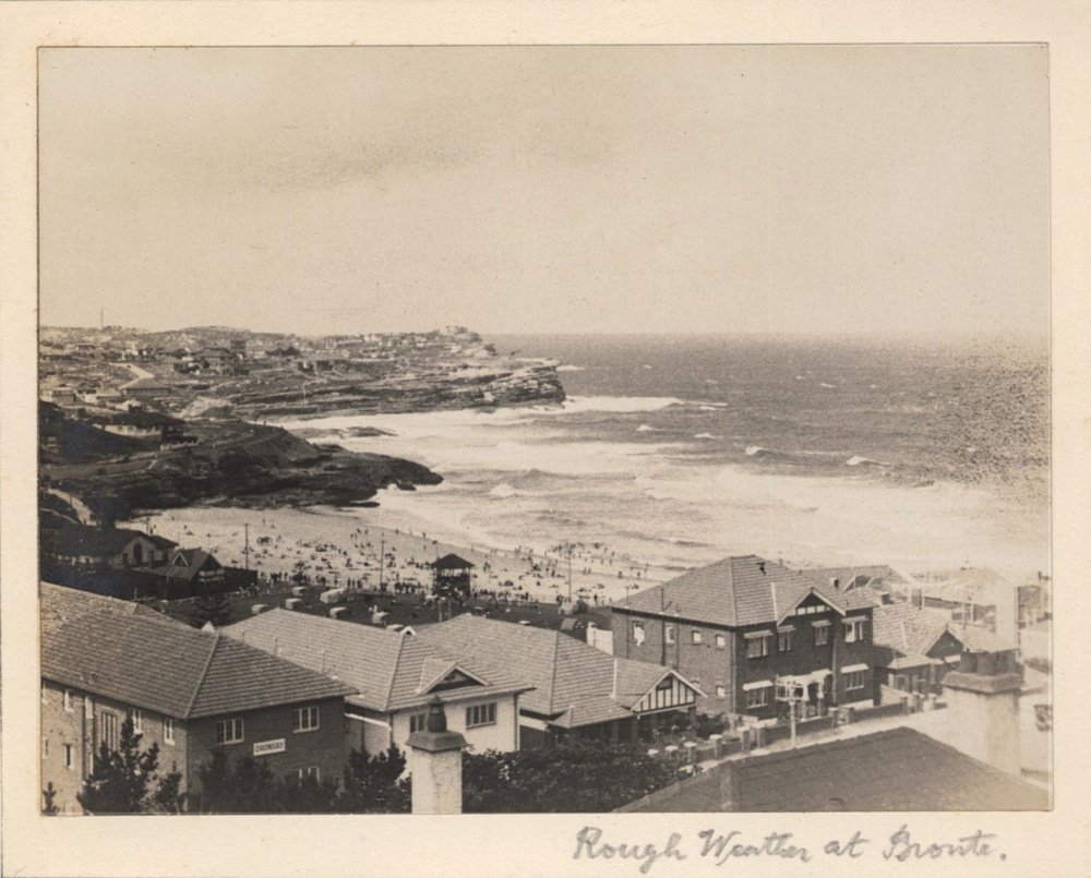 'Rough Weather at Bronte' - RAHS-Osborne Collection c. 1930s