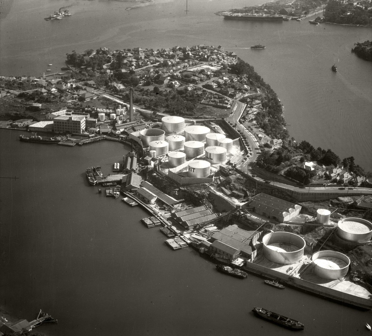 Shell Depot Gore Bay - 19 Sept 1935, Greenwich