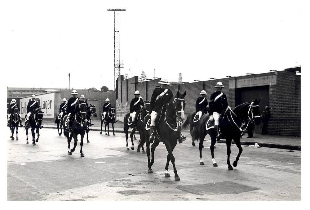 Guards on Horseback- “Australia's March to Nationhood” Australian 150th Anniversary Celebration, Moore Park (1938)