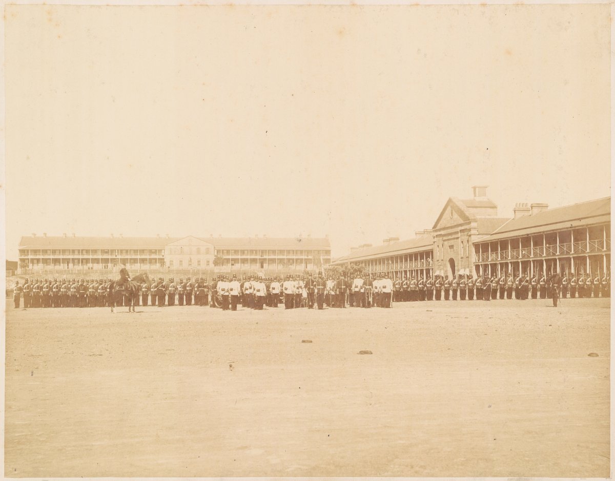 Victoria Barracks - 50th Regiment, Paddington (c. 1880)
