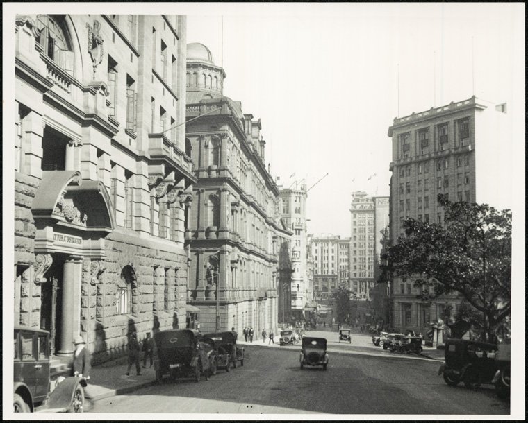Education Building Bridge Street Sydney NSW, Sydney city centre (c. 1920)