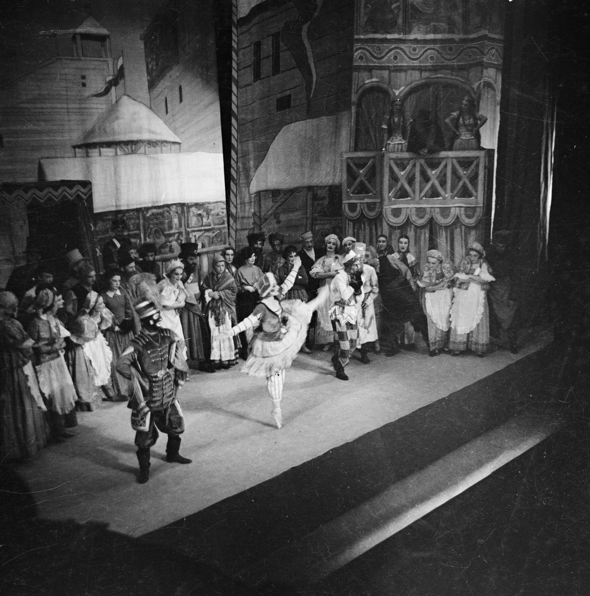 Helene Kirsova stars in the De Basil Ballet Russe Petrouchka, Theatre Royal, Sydney, 11 January 1937 - Sam Hood, Sydney city centre