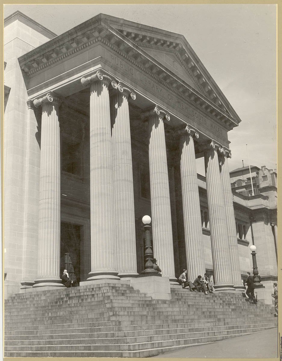 Public Library of New South Wales, 1948 - Walkabout, Sydney