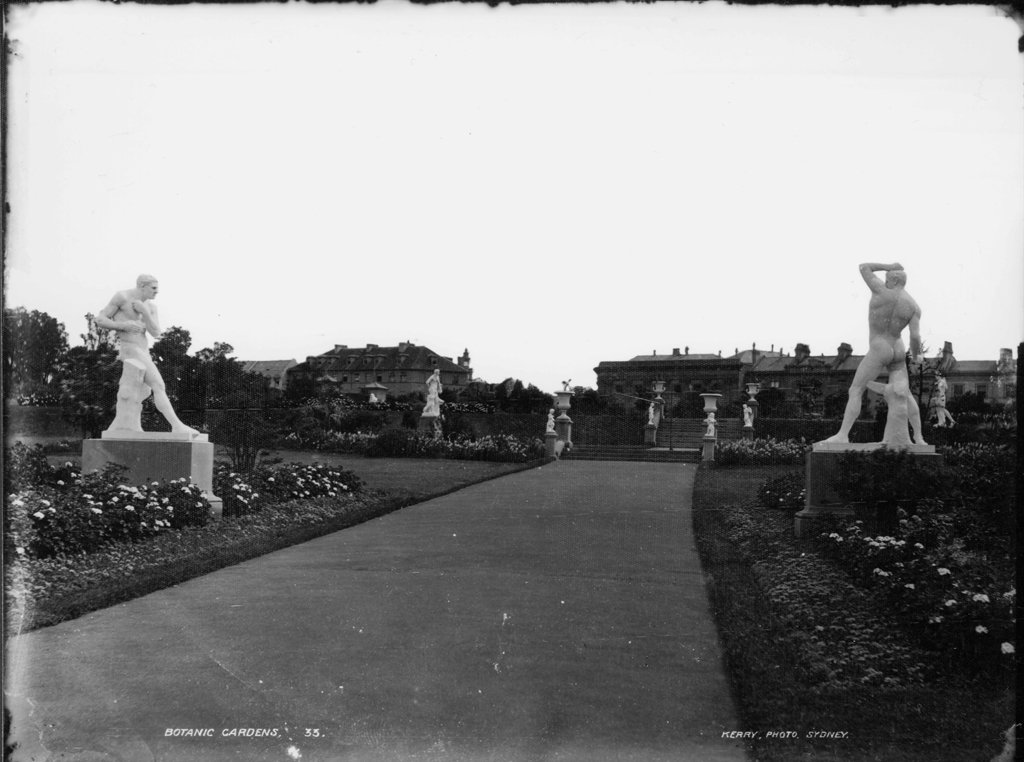 Botanic Gardens, Sydney city centre (c. 1900)