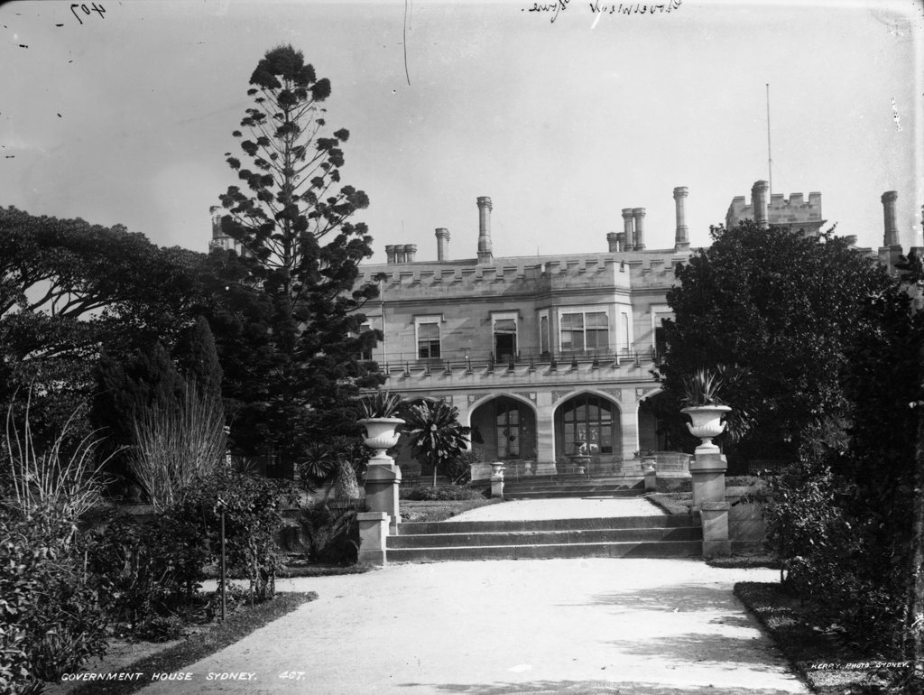 Government House, Sydney, Sydney city centre (c. 1900)