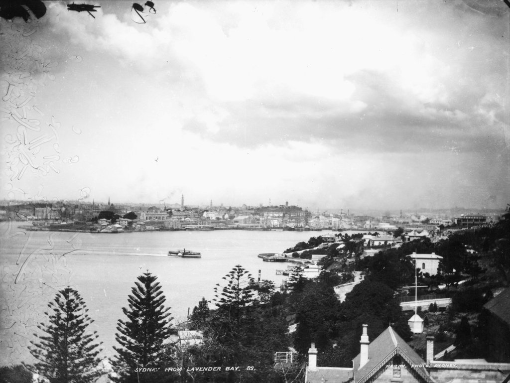 Sydney from Lavender Bay, Milsons Point (c. 1900)