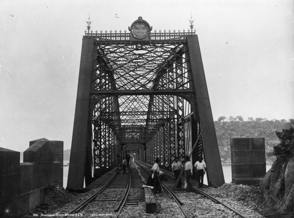 Hawkesbury River Bridge (c. 1900)