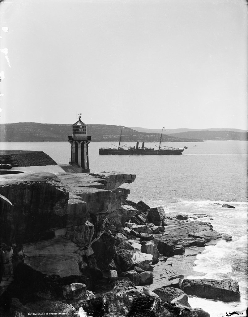 Entrance to Sydney Harbour (c. 1900)