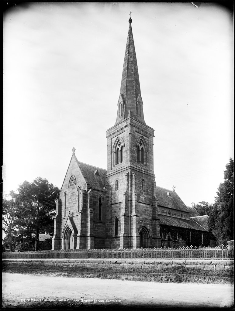 St Mark's Church, Darling Point, Sydney (c. 1900)