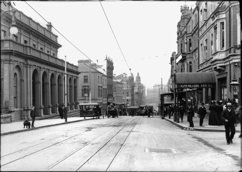 King Street, Sydney, Sydney city centre (c. 1900)