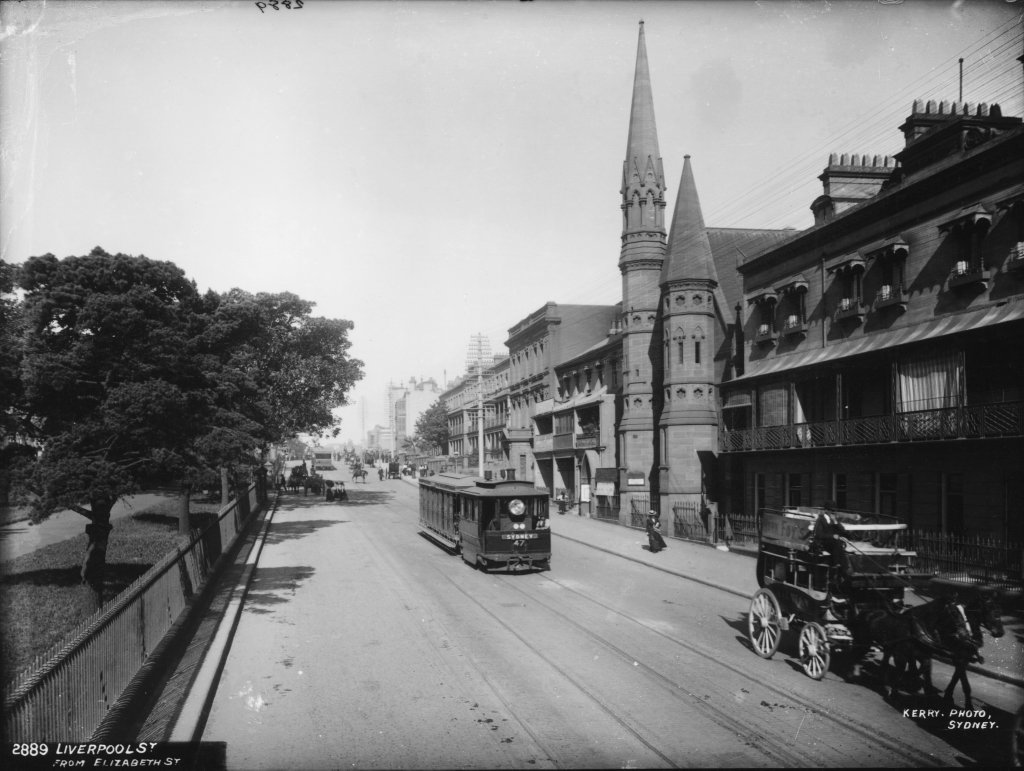 Liverpool Street, Sydney, Sydney city centre (c. 1900)