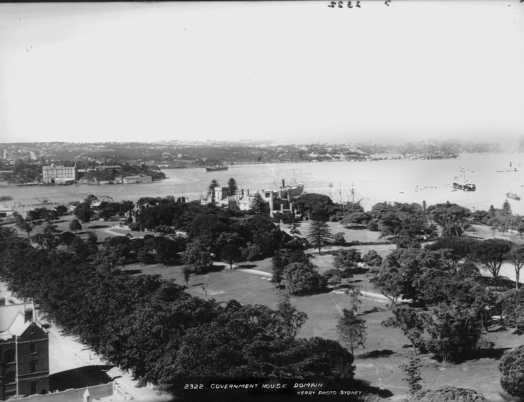 Government House, Domain, Sydney city centre (c. 1900)