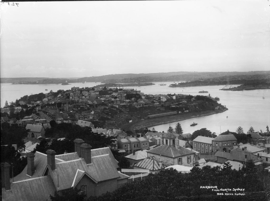 Sydney Harbour, from North Sydney (c. 1900)